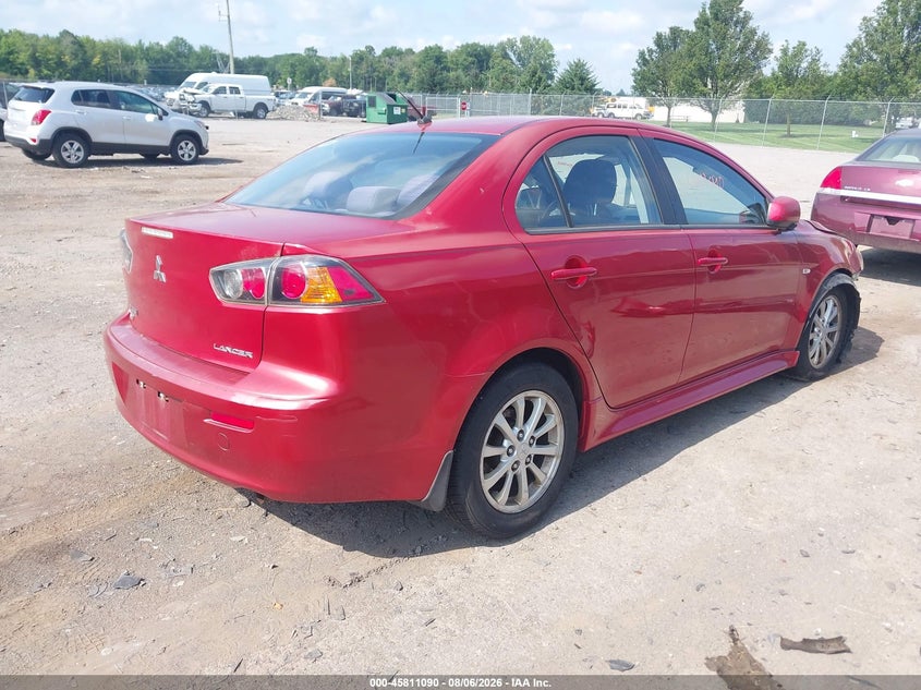 Vin: ja32v2fw1cu009822, lot: 46309936, mitsubishi lancer se 20124