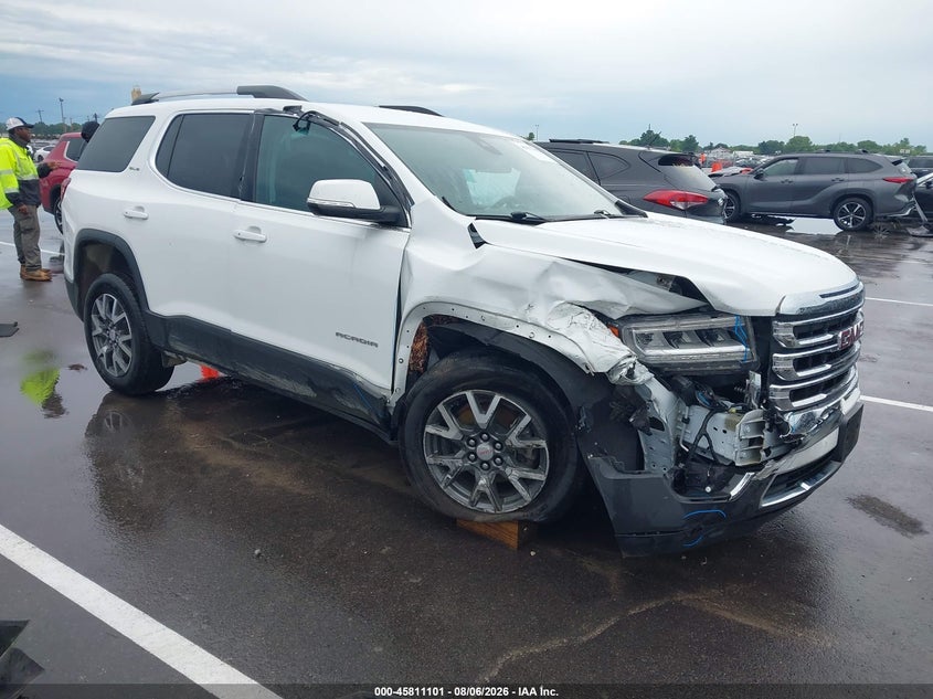 Vin: 1gkknrl42pz175860, lot: 46309947, gmc acadia awd sle 2023 img_1