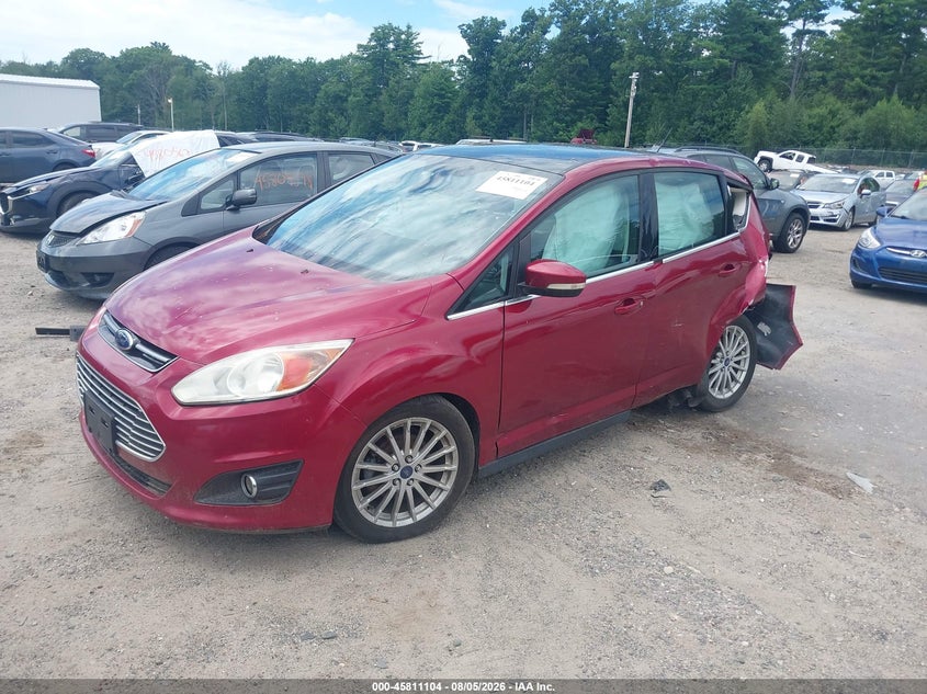 Vin: 1fadp5bu4fl105115, lot: 46309950, ford c-max hybrid sel 20152