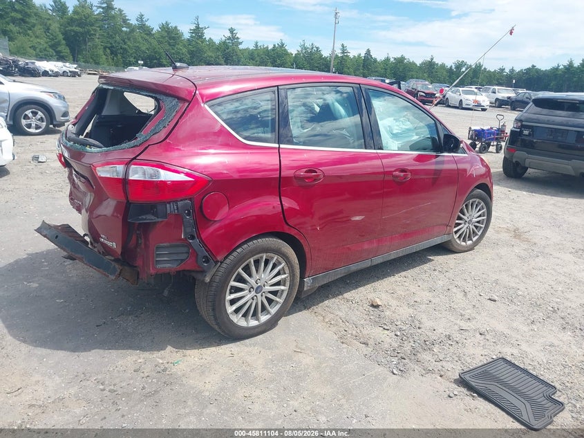 Vin: 1fadp5bu4fl105115, lot: 46309950, ford c-max hybrid sel 20154