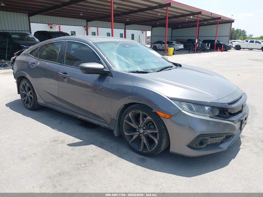 Vin: 19xfc2f80ke004022, lot: 46309954, honda civic sport 2019 img_1