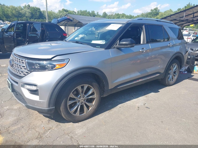 Vin: 1fmsk8fh6mgb03494, lot: 46309956, ford explorer limited 20212