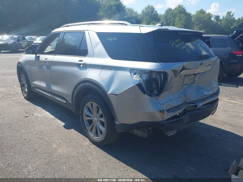 Vin: 1fmsk8fh6mgb03494, lot: 46309956, ford explorer limited 20213