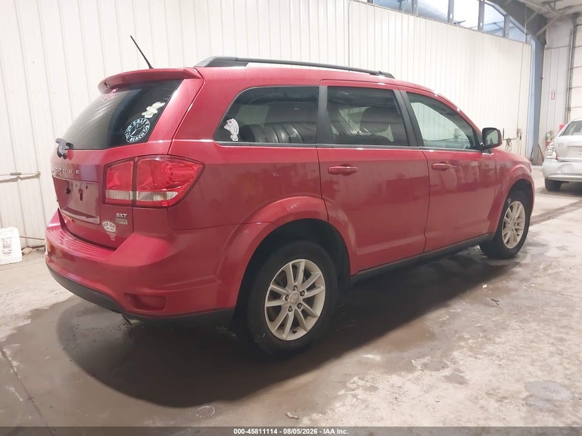 Vin: 3c4pdcbg4gt130990, lot: 46309960, dodge journey sxt 20164