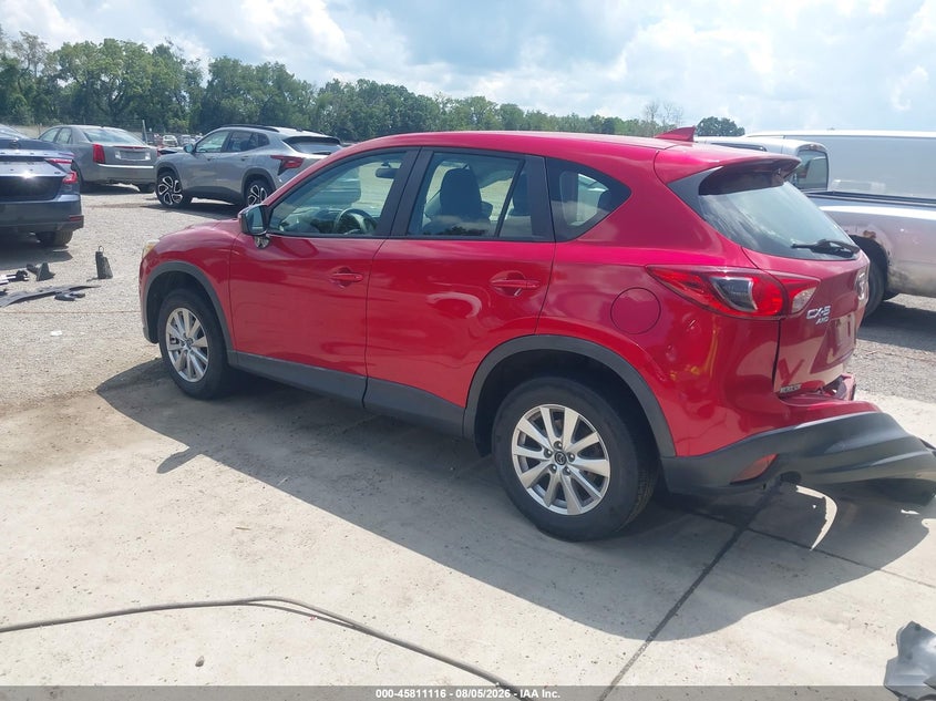 Vin: jm3ke4byxg0638178, lot: 46309962, mazda cx-5 sport 20163