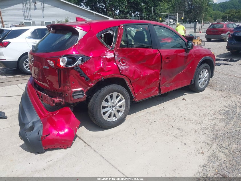 Vin: jm3ke4byxg0638178, lot: 46309962, mazda cx-5 sport 20164