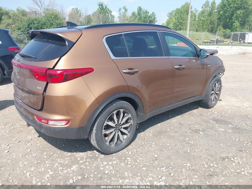 Vin: kndpncacxj7318677, lot: 46309964, kia sportage ex 20184