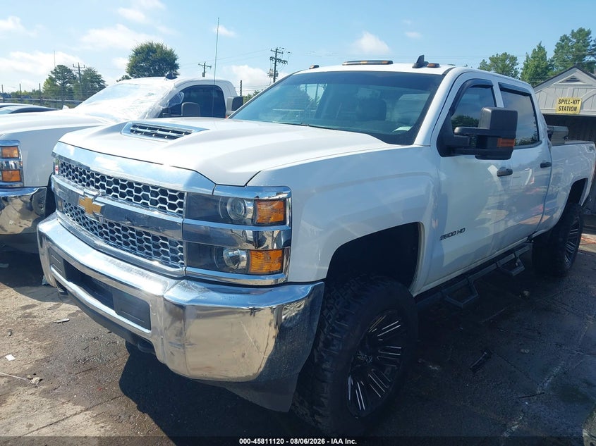 Vin: 1gc1krey1kf187766, lot: 46309966, chevrolet silverado 2500hd wt 20192
