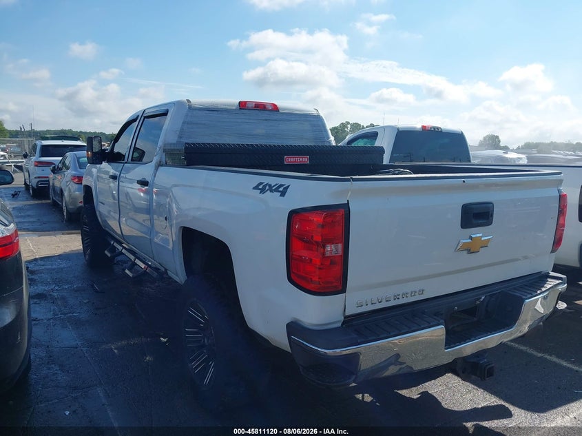 Vin: 1gc1krey1kf187766, lot: 46309966, chevrolet silverado 2500hd wt 20193
