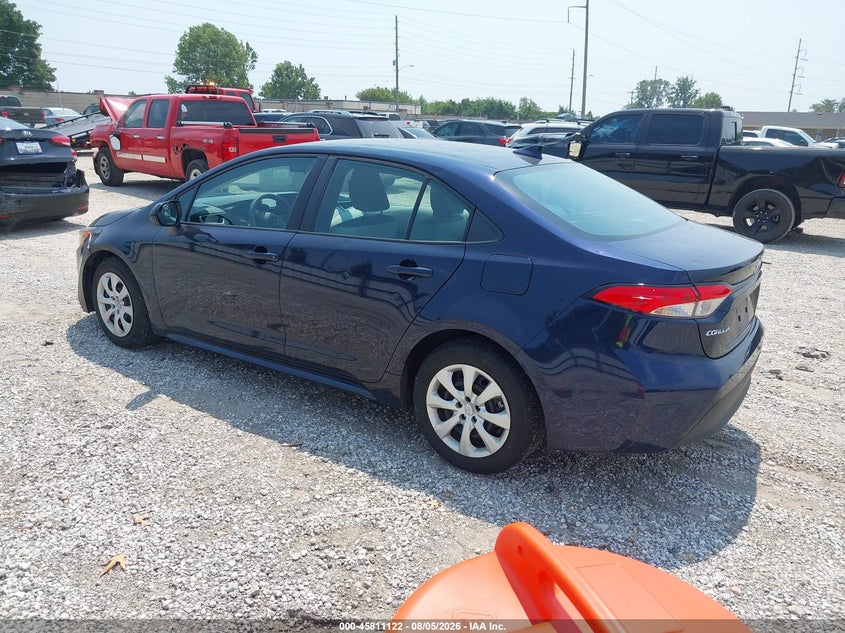Vin: 5yfb4mde8rp139337, lot: 46309970, toyota corolla le 20243