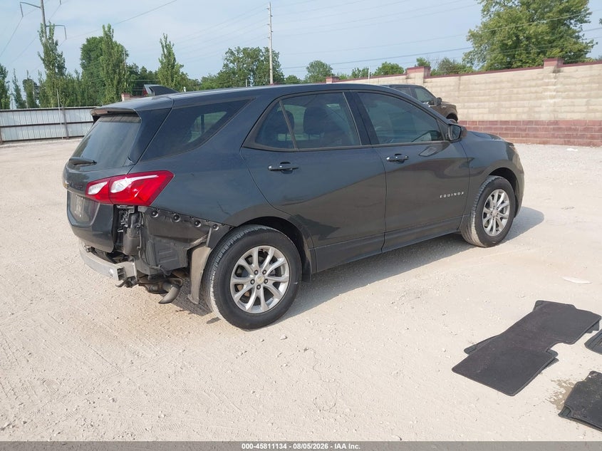 Vin: 3gnaxhev7js572476, lot: 46309980, chevrolet equinox ls 20184