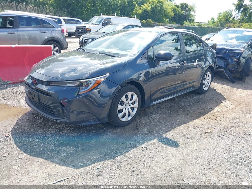 Vin: jtdb4meexp3011878, lot: 46309991, toyota corolla le 20232