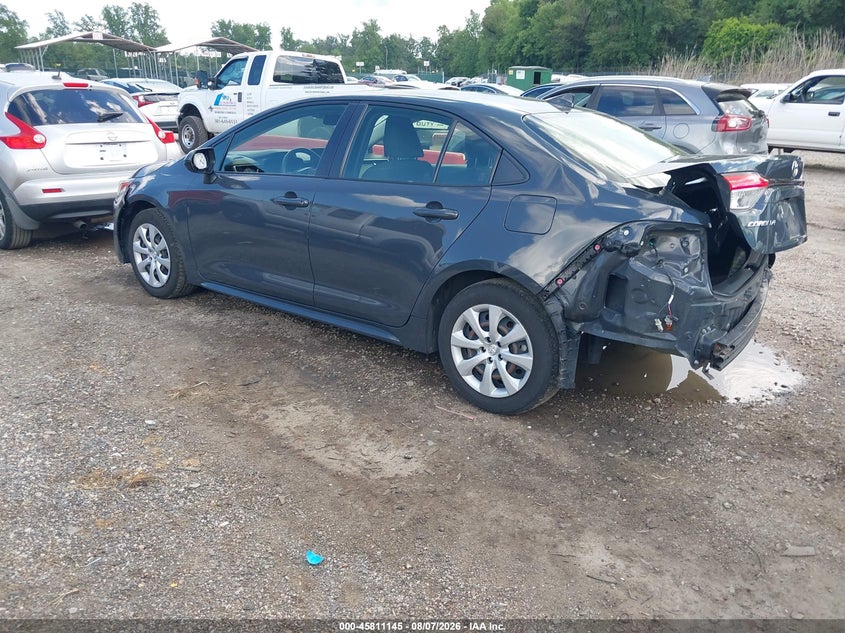 Vin: jtdb4meexp3011878, lot: 46309991, toyota corolla le 20233