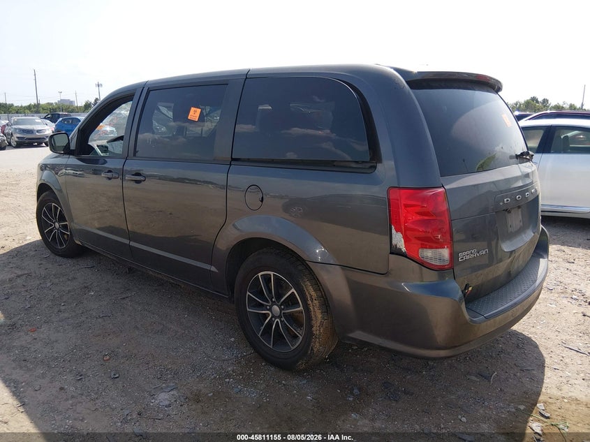 Vin: 2c4rdgbg8jr199305, lot: 46310001, dodge grand caravan se plus 20183