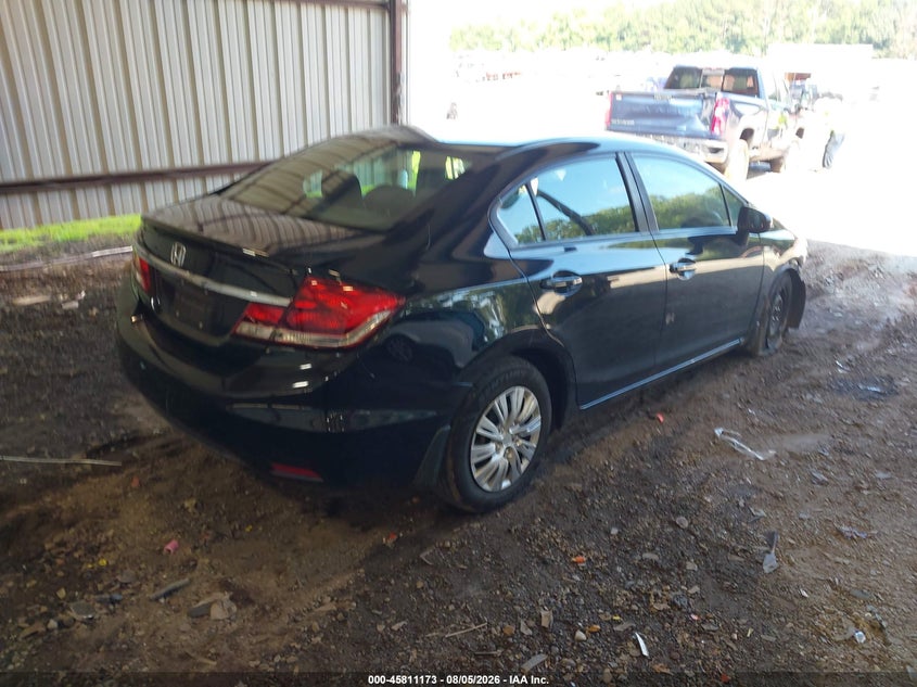 Vin: 19xfb2f53fe004529, lot: 46310019, honda civic lx 20154