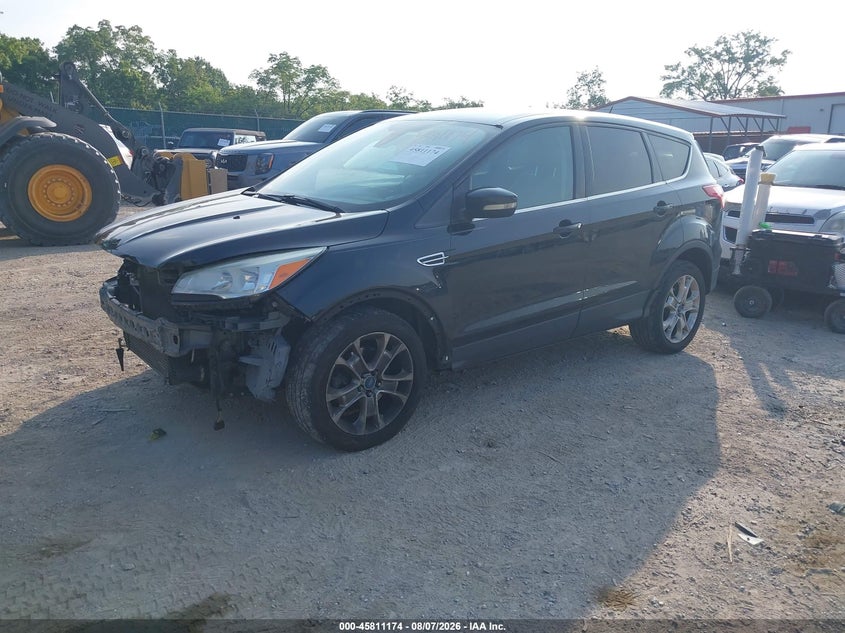 Vin: 1fmcu0h92dud11136, lot: 46310021, ford escape sel 20132