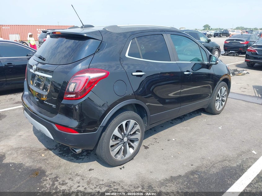 Vin: kl4cjgsm7kb789333, lot: 46310025, buick encore awd essence 20194
