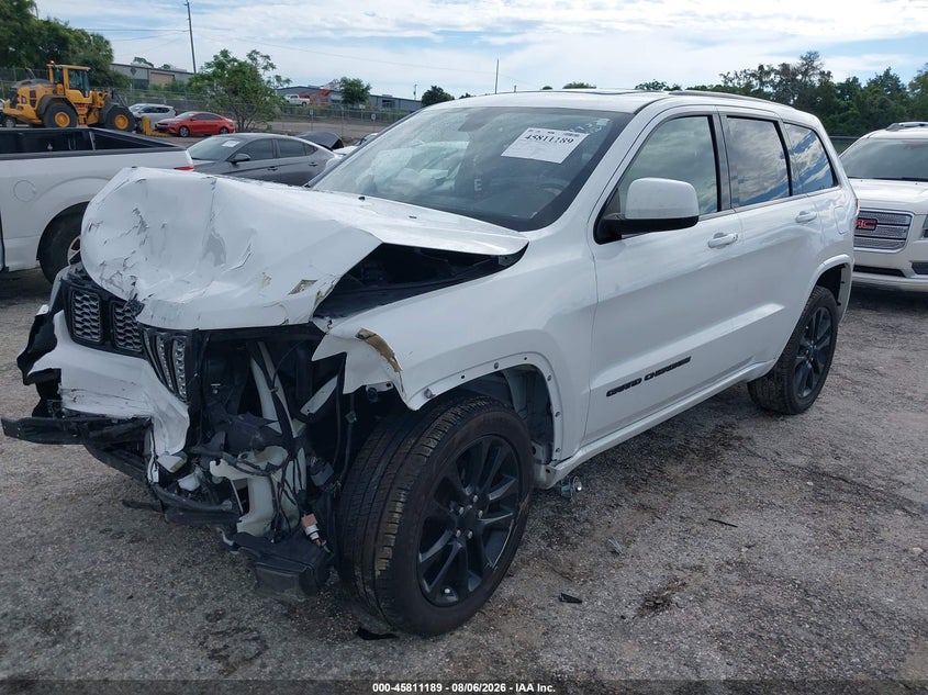 Vin: 1c4rjfag0jc350103, lot: 46310035, jeep grand cherokee altitude 4x4 20182