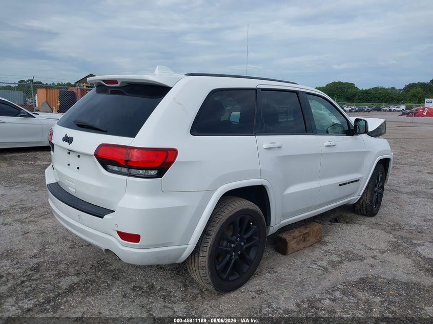 Vin: 1c4rjfag0jc350103, lot: 46310035, jeep grand cherokee altitude 4x4 20184