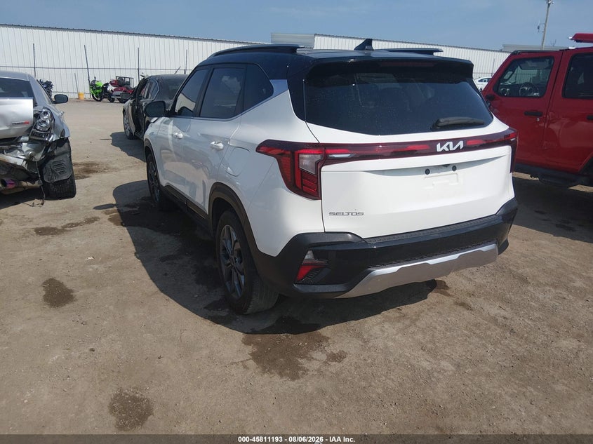 Vin: kndeu2aa6r7654101, lot: 46310039, kia seltos s 20243
