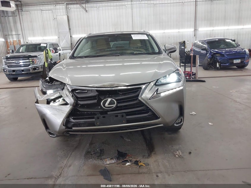 LEXUS NX 200T 2016 VIN JTJBARBZ1G2075808