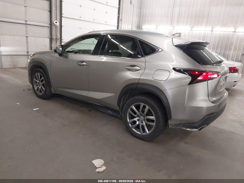 Vin: jtjbarbz1g2075808, lot: 46310042, lexus nx 200t 20163