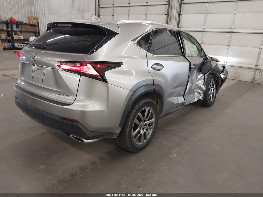 Vin: jtjbarbz1g2075808, lot: 46310042, lexus nx 200t 20164