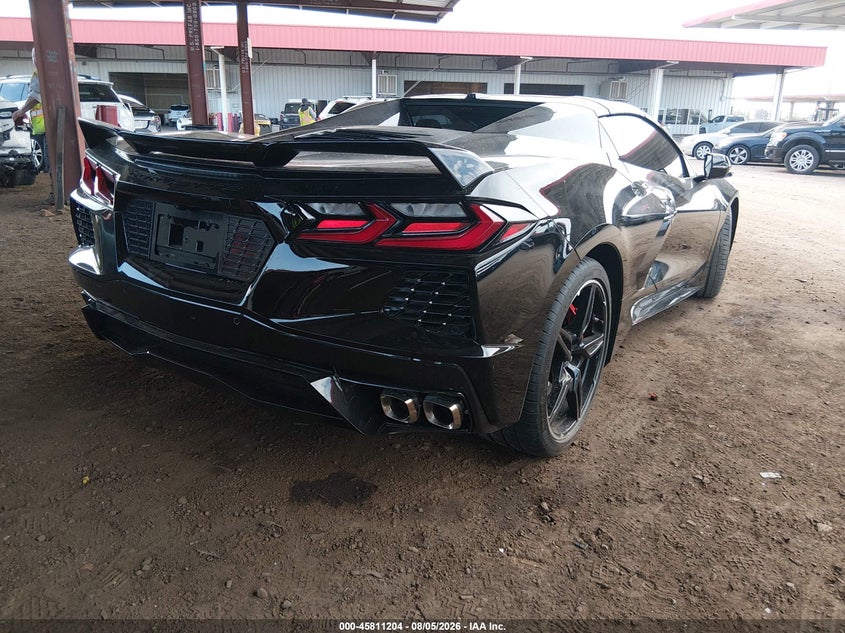 Vin: 1g1yc3d41p5102180, lot: 46310050, chevrolet corvette stingray rwd  3lt 20234