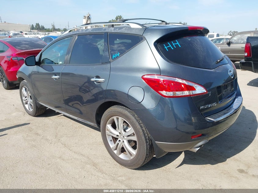 Vin: jn8az1mu1bw068485, lot: 46310056, nissan murano le 20113