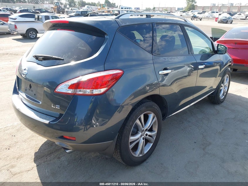 Vin: jn8az1mu1bw068485, lot: 46310056, nissan murano le 20114