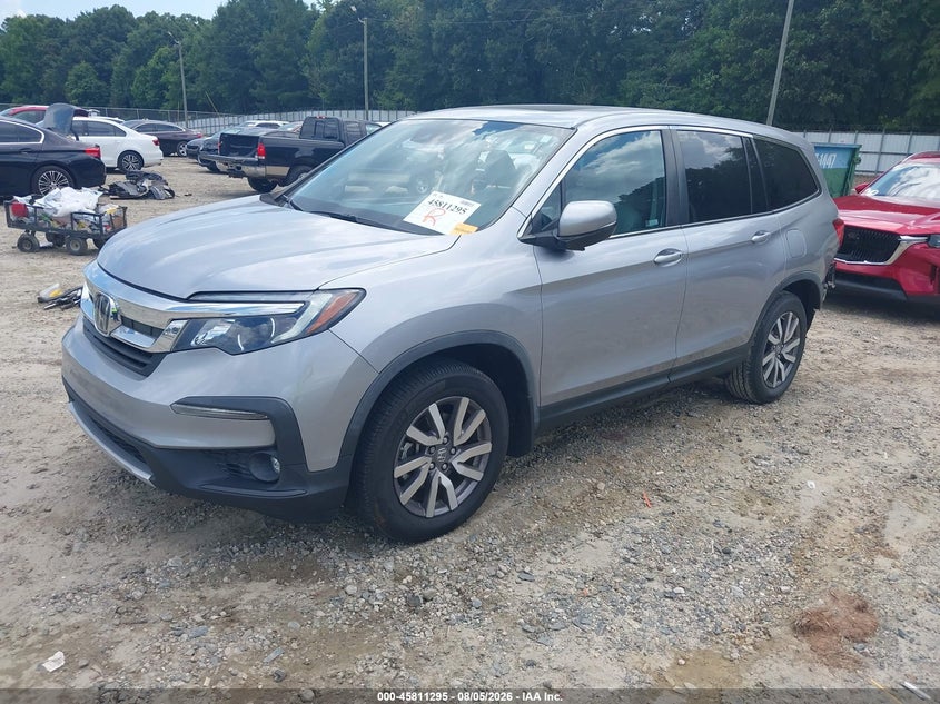 Vin: 5fnyf5h59lb020140, lot: 46310141, honda pilot 2wd ex-l 20202