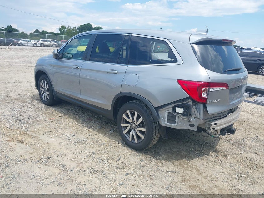 Vin: 5fnyf5h59lb020140, lot: 46310141, honda pilot 2wd ex-l 20203