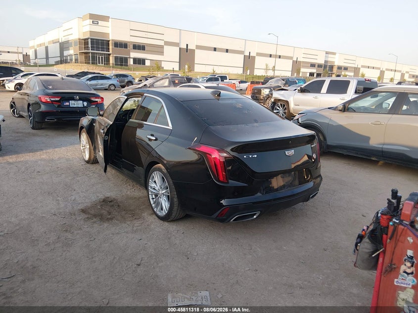 Vin: 1g6db5rk8n0116781, lot: 46310164, cadillac ct4 premium luxury 20223