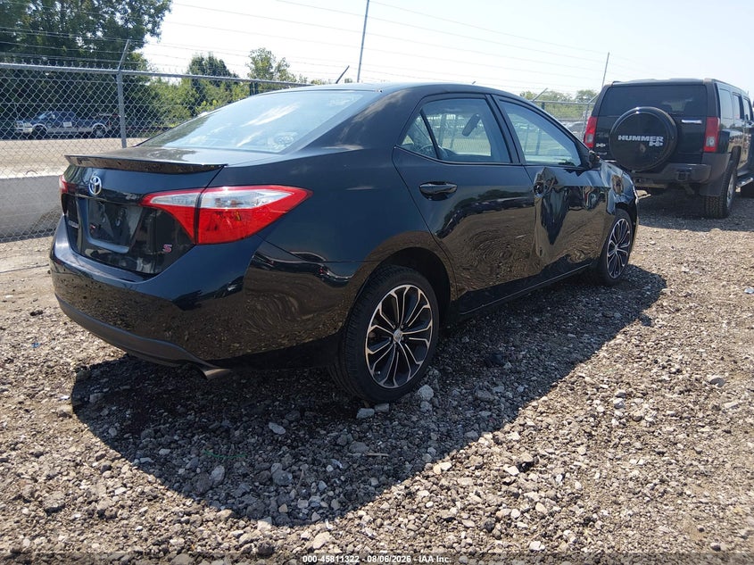 Vin: 5yfburhe1gp475805, lot: 46310168, toyota corolla s plus 20164