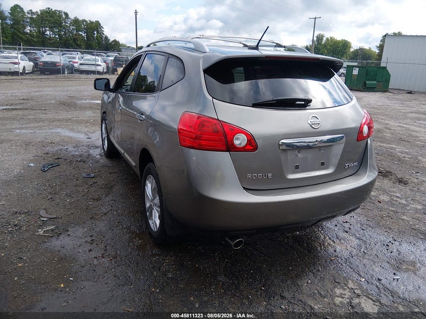 Vin: jn8as5mv2dw136302, lot: 46310169, nissan rogue sv 20133