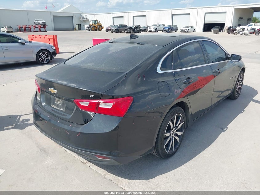 Vin: 1g1ze5st1gf190663, lot: 46310170, chevrolet malibu 1lt 20164