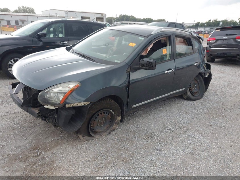 Vin: jn8as5mv8fw766182, lot: 46310181, nissan rogue select s 20152