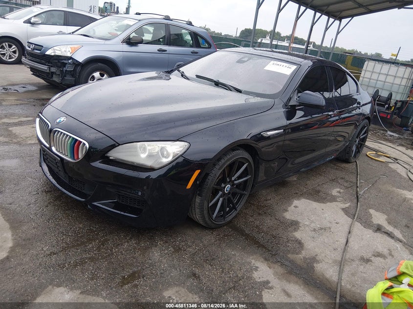 2014 BMW 6er, Front End, IAAI, VIN WBA6B4C55ED099138 — photo 2