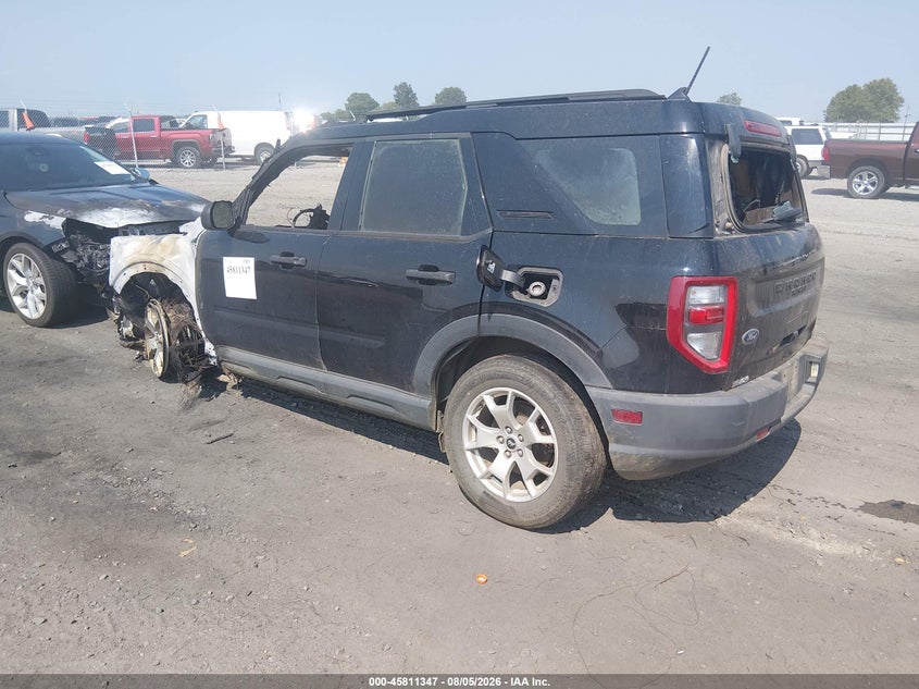 Vin: 3fmcr9a63mra96931, lot: 46310193, ford bronco sport 20213