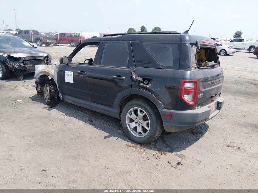 Vin: 3fmcr9a63mra96931, lot: 46310193, ford bronco sport 20213