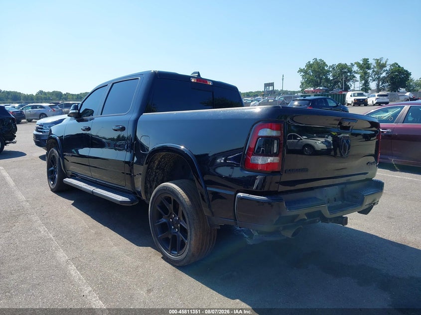 Vin: 1c6srfjt7nn285906, lot: 46310197, ram 1500 laramie  4x4 5'7 box 20223
