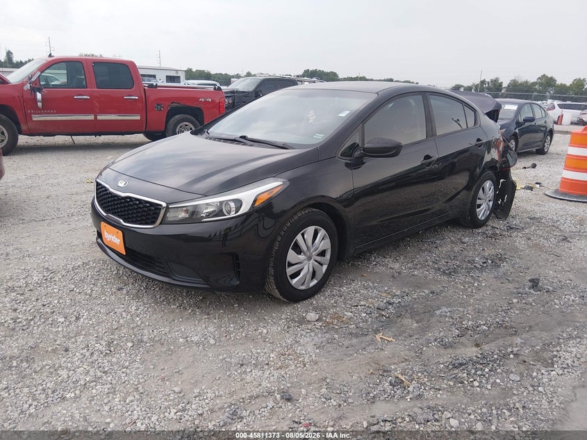 Vin: 3kpfl4a70he136961, lot: 46310219, kia forte lx 20172