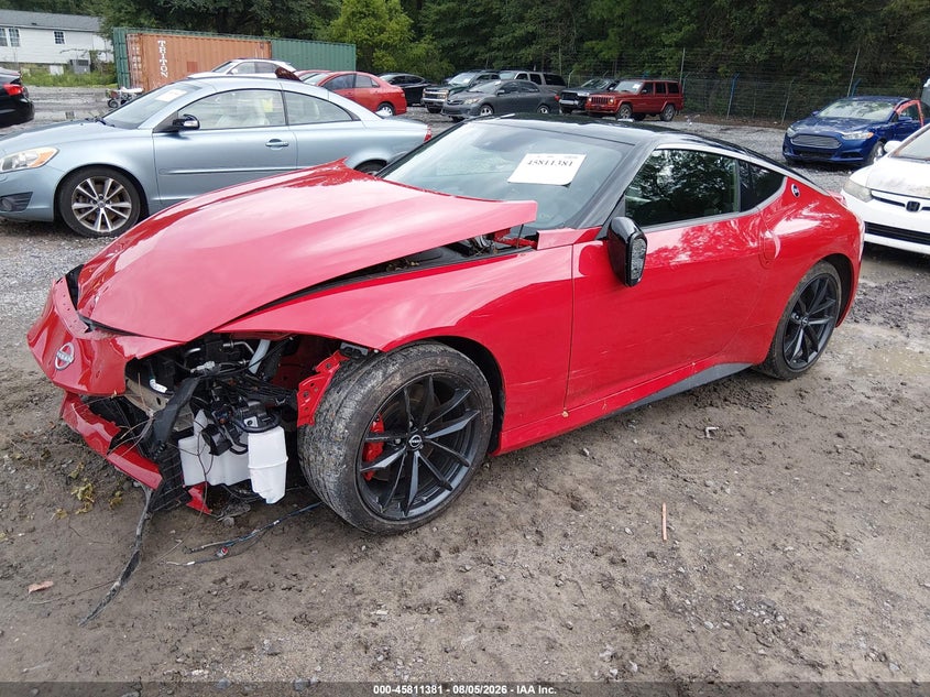 Vin: jn1bz4bhxsm412286, lot: 46310227, nissan z performance automatic transmission 20252