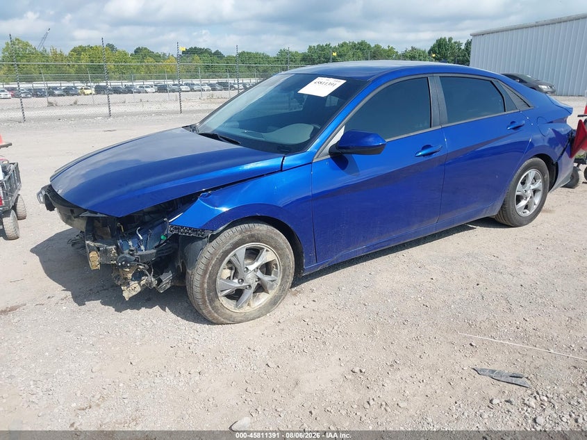 2021 HYUNDAI ELANTRA auction photo 2