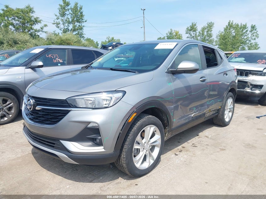 Vin: kl4mmcsl5pb104183, lot: 46310251, buick encore gx preferred awd 20232