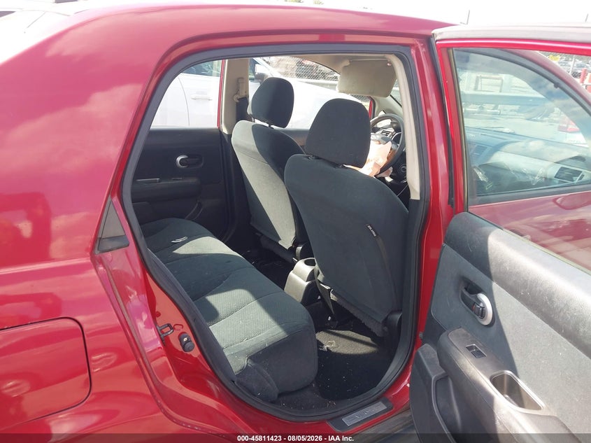 2010 NISSAN VERSA SEDAN 1.8L I-4 DOHC, VVT, 122HP