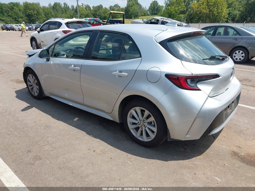 Vin: jtnd4mbe1s3252827, lot: 46310285, toyota corolla se 20253