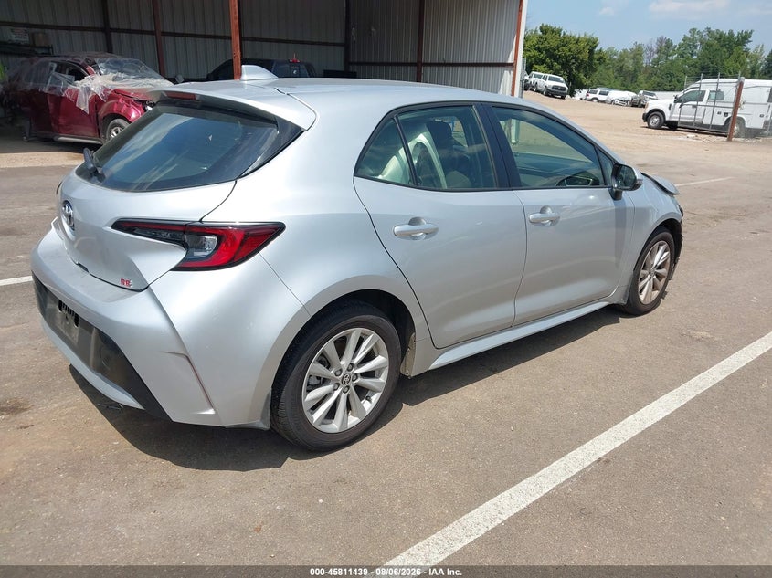 Vin: jtnd4mbe1s3252827, lot: 46310285, toyota corolla se 20254