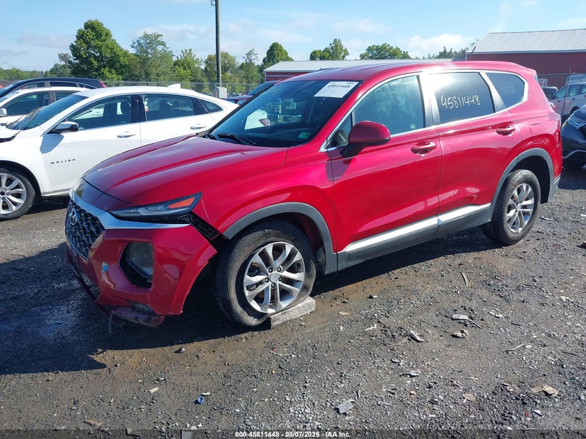 Vin: 5nms2cad4kh102099, lot: 46310294, hyundai santa fe se 20192