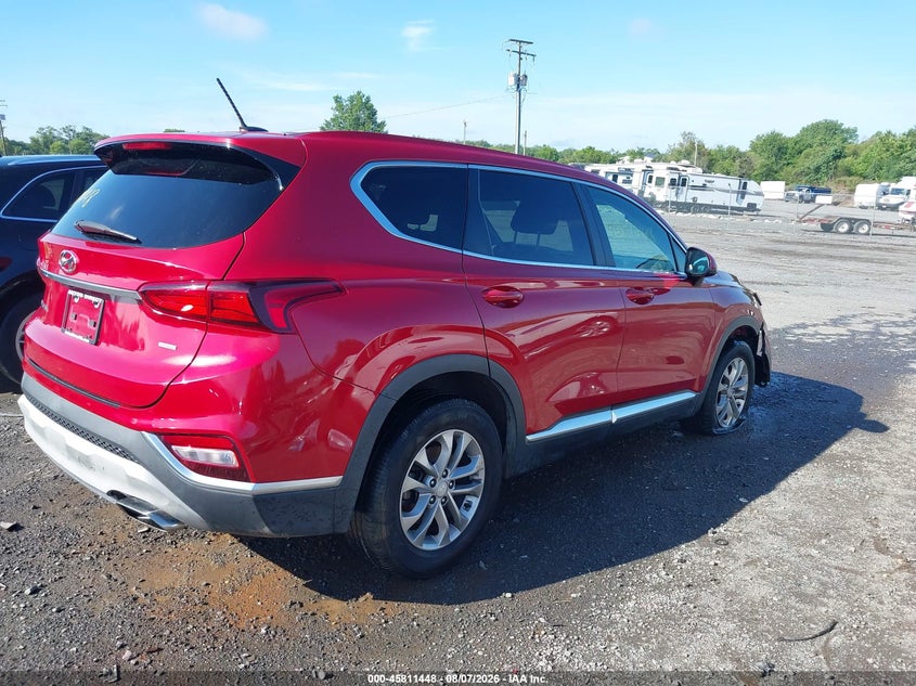 Vin: 5nms2cad4kh102099, lot: 46310294, hyundai santa fe se 20194